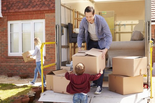 Local removals vehicle suitable for home and office moves in Acton