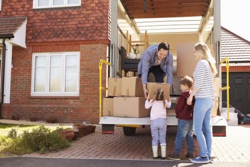Local house removalists preparing a move in Acton
