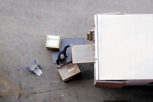 Packing boxes and wrapping materials for an Acton home move