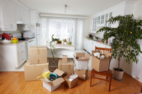 Removal van service ready for a local move in Acton