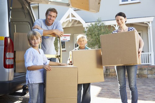 Commercial removals support for an office move in Acton