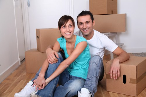 Professional packing and furniture protection for a house move in Acton