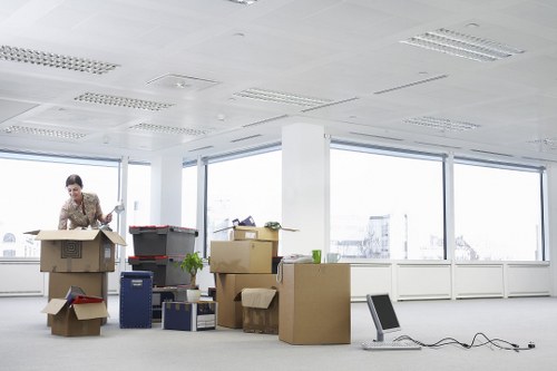 Organised unpacking service for a family move in Acton