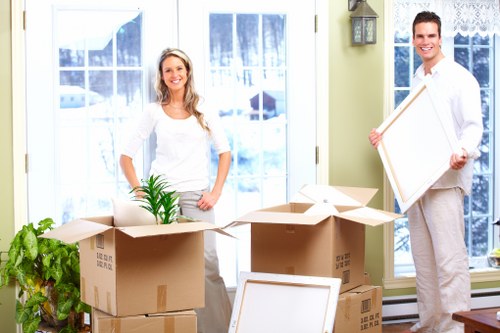 Protective wrapping used for piano removals in Acton